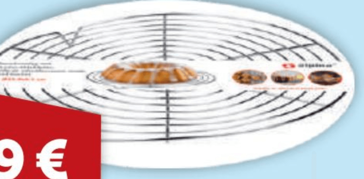 Stalak za hlađenje kolača Alpina 1 komad - Akcija u trgovini Boso