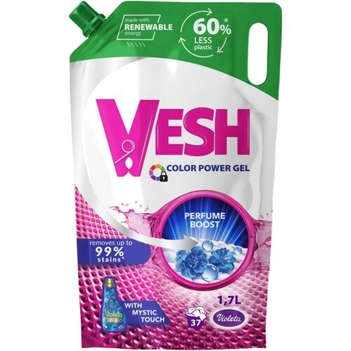 Vesh tekući deterdžent za pranje rublja mystic touch doypack 1,7 I Akcija u trgovini KTC
