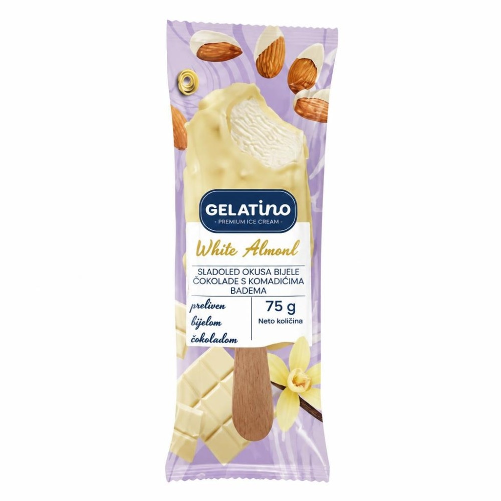 Gelatino Sladoled štapic 75 g Akcija u trgovini Plodine
