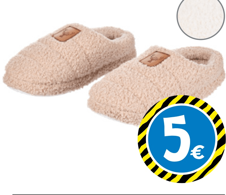 Ženske papuče TEDi - Akcija u trgovini Tedi
