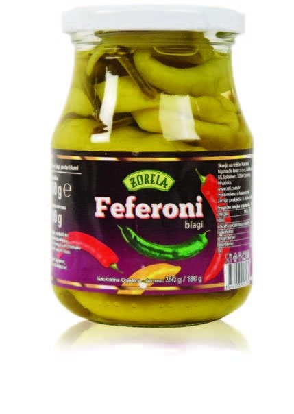 Zorela Feferon ljuti, blagi 180 g - Akcija u trgovini NTL