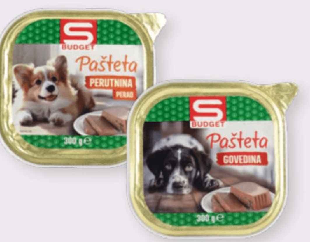 Pašteta za pse 300 g Budget - Akcija u trgovini Spar