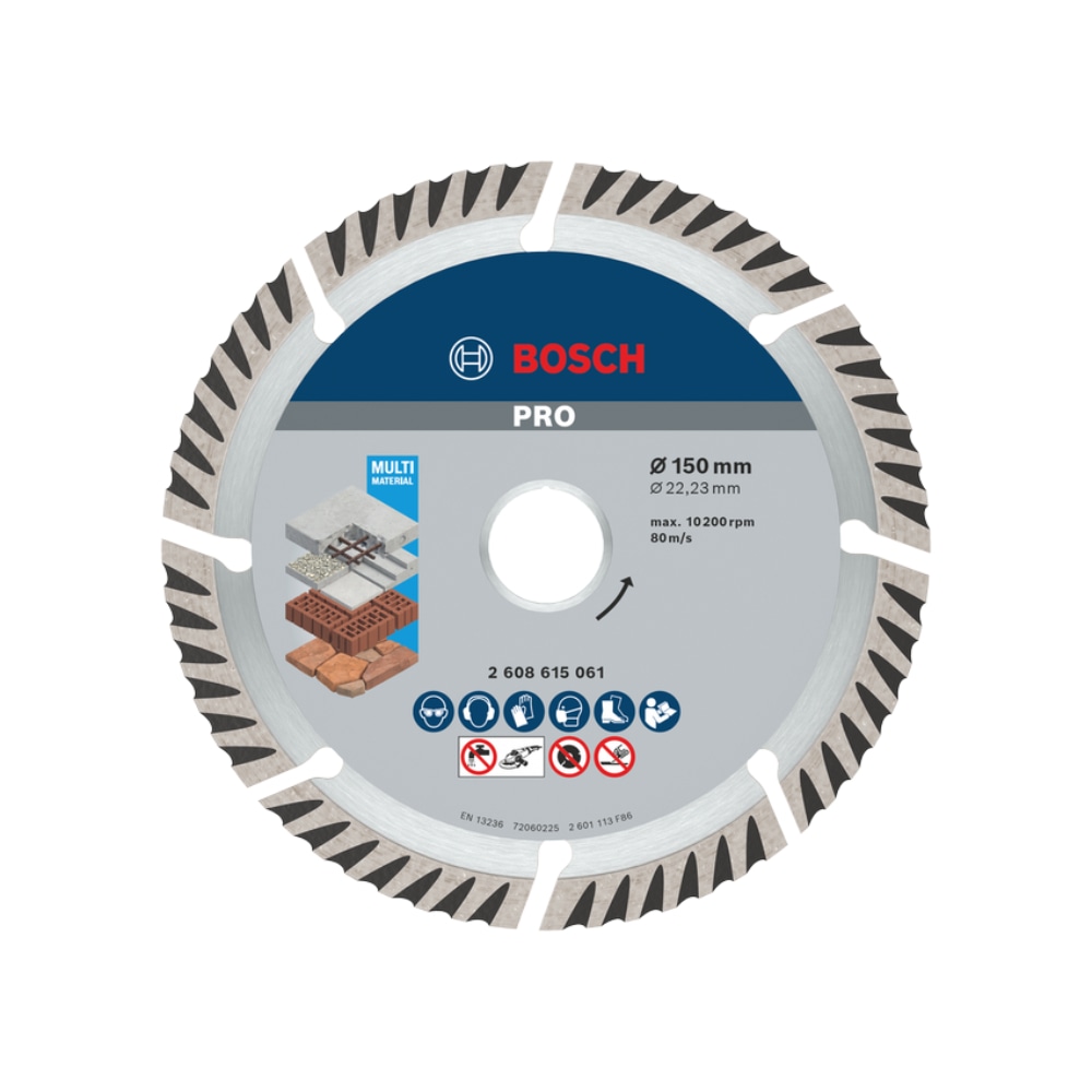 Dijamantna rezna ploča PRO Multi Material Bosch - Akcija u trgovini Pevex