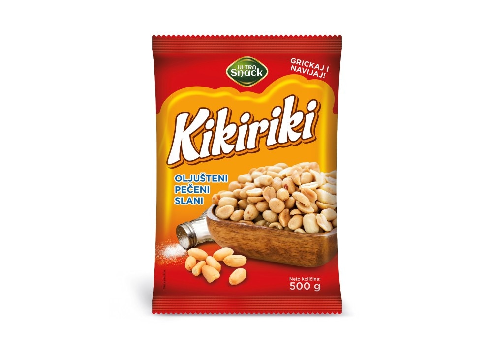 Ultra kikiriki slani prženi 500 g Akcija u trgovini Ribola
