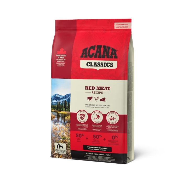 ACANA CLASSICS RED MEAT 9,7 kg - Akcija u trgovini Zoo City