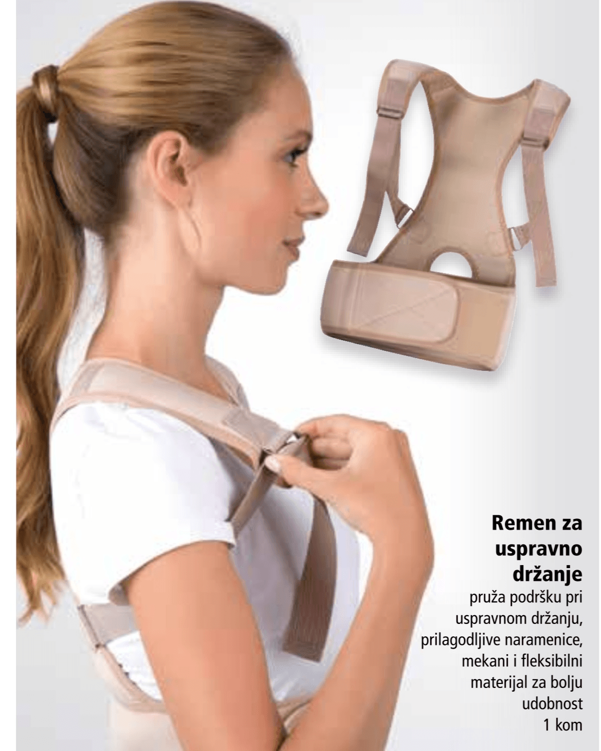 Remen za uspravno držanje 1 kom - Akcija u trgovini Interspar