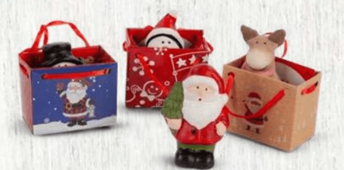 Mini božićne dekoracije - Akcija u trgovini Eurospin