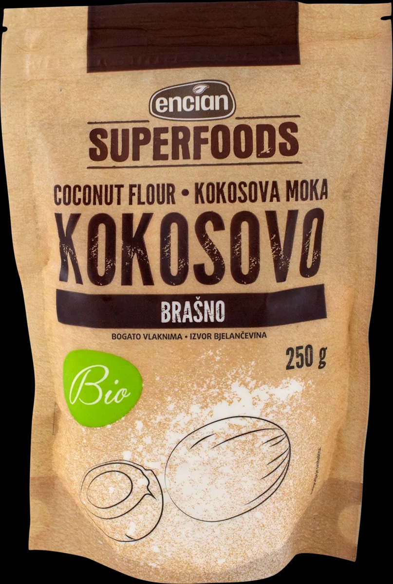 encian eko kokosovo brašno 250 g - Akcija u trgovini Dm
