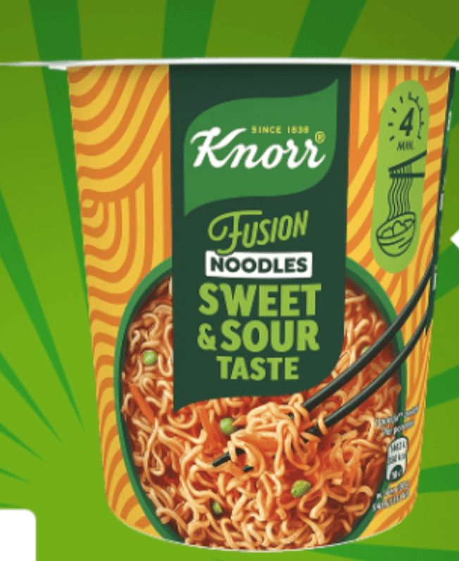 Knorr Noodles Sweet & Sour Taste 50g - Akcija u trgovini Žabac