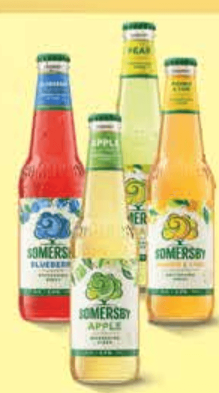 Somersby Cider 0.33 l - Akcija u trgovini Plodine
