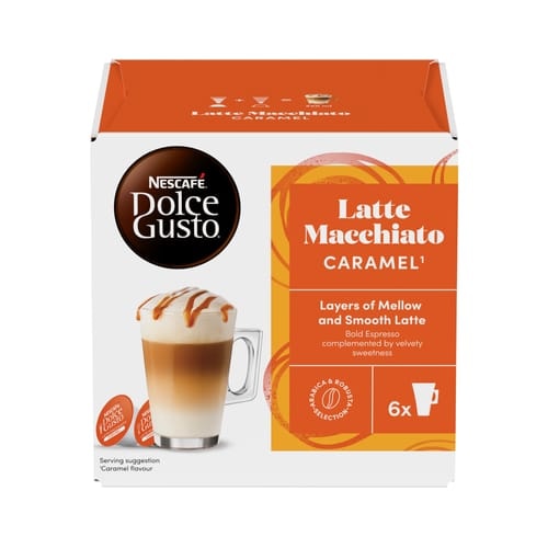 Nescafé Dolce Gusto Latte Macchiato Caramel 109.2g - Akcija u trgovini Žabac