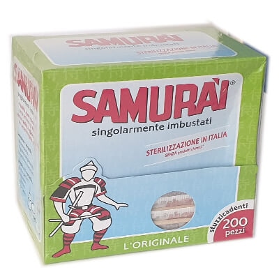 Samurai Čačkalice 1 pak, 200 kom - Akcija u trgovini Tommy