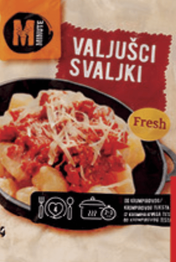 Minute Valjušci 1kg - Akcija u trgovini Konzum