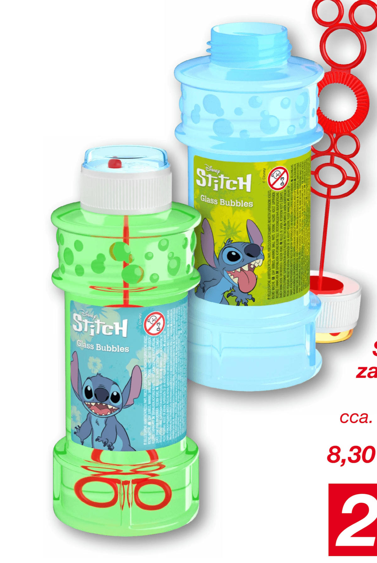 Sapunica za puhanje balona Stitch cca. 300 ml Disney Stitch - Akcija u trgovini Kik