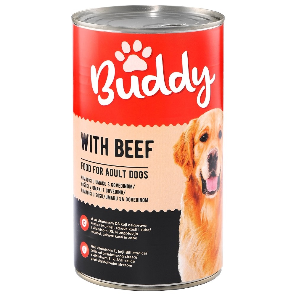 Buddy hrana za pse 1250 g Akcija u trgovini Konzum