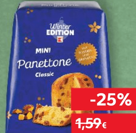 Mini Panettone 100 g - Akcija u trgovini Kaufland
