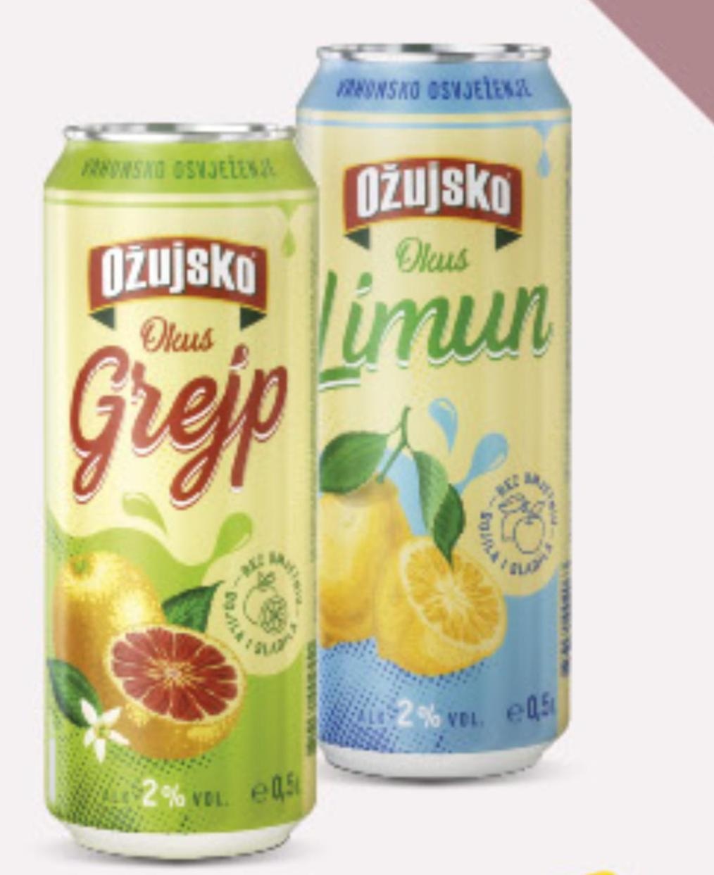 Radler 0,5l Ožujsko - Akcija u trgovini Konzum