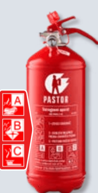 Vatrogasni aparat 'P2A' 2 kg - Akcija u trgovini Bauhaus