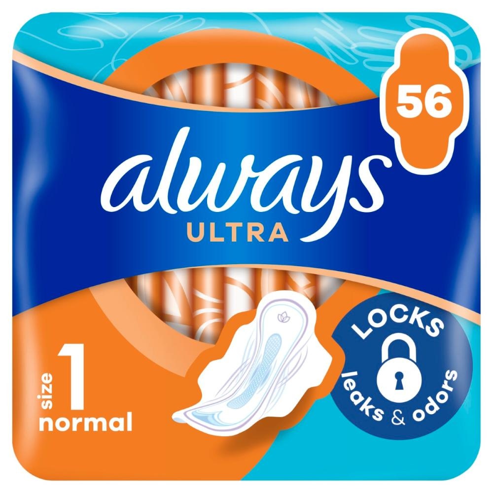 Always Megapack Higijenski ulošci ultra normal 56 kom - Akcija u trgovini KTC