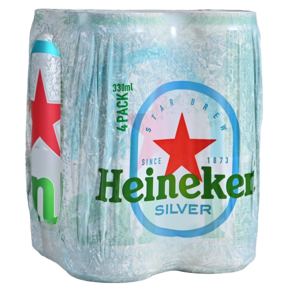 Heineken Silver pivo 4 x 330 ml - Akcija u trgovini Kaufland