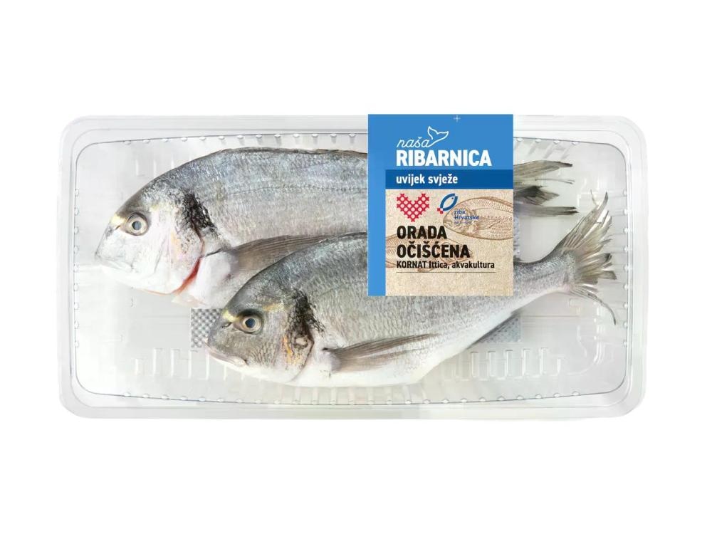 Svježa očišćena jadranska orada 880 g - Akcija u trgovini Lidl