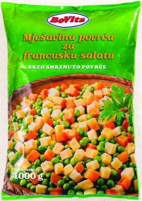 BOVITA Povrće za francusku salatu 1 kg - Akcija u trgovini Kaufland