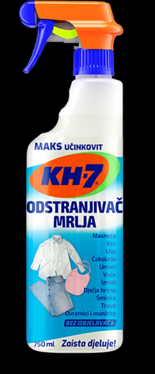 KH7 za odstranjivanje mrlja na odjeći 750 ml - Akcija u trgovini KTC