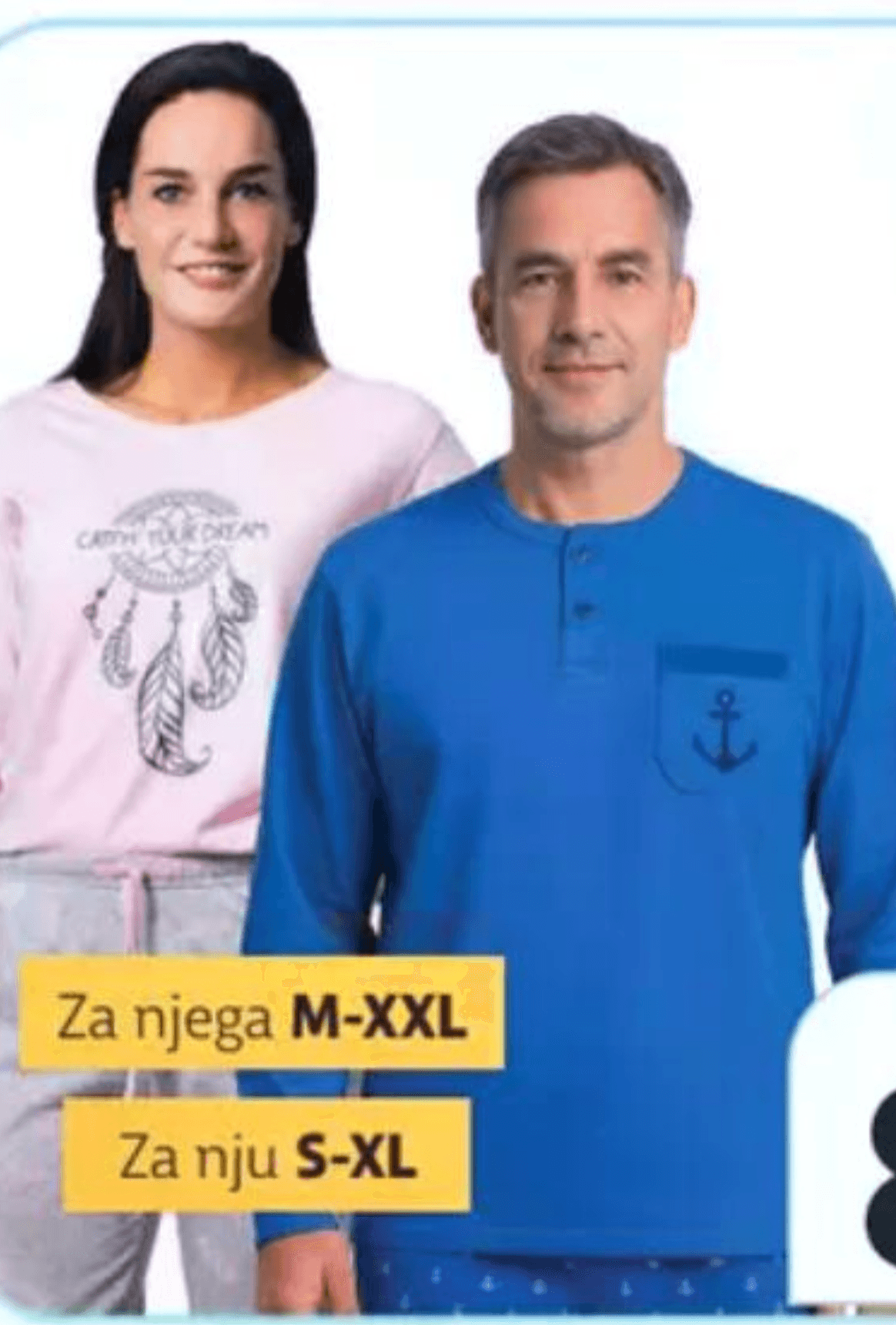 Pidžama za odrasle - Akcija u trgovini Plodine