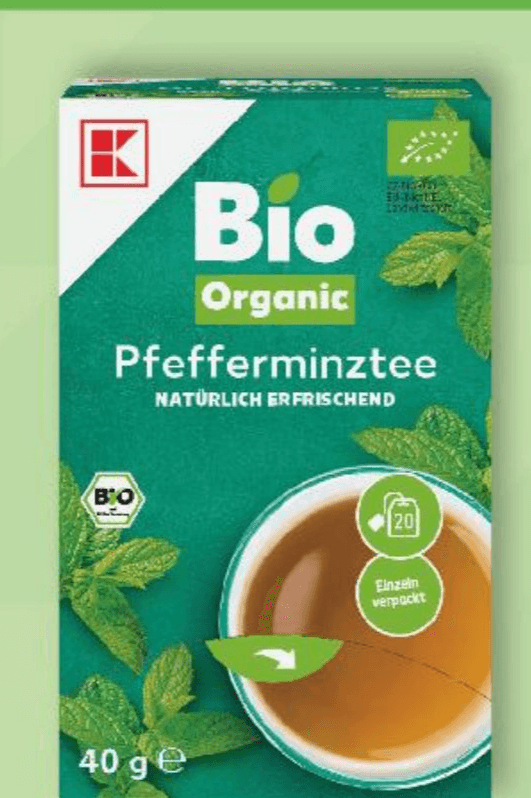 Bio Organic Pfefferminztee 40 g Akcija u trgovini Kaufland