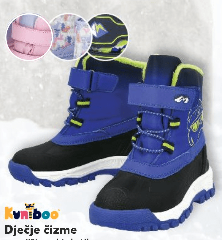 Dječje čizme Kuniboo - Akcija u trgovini Kaufland