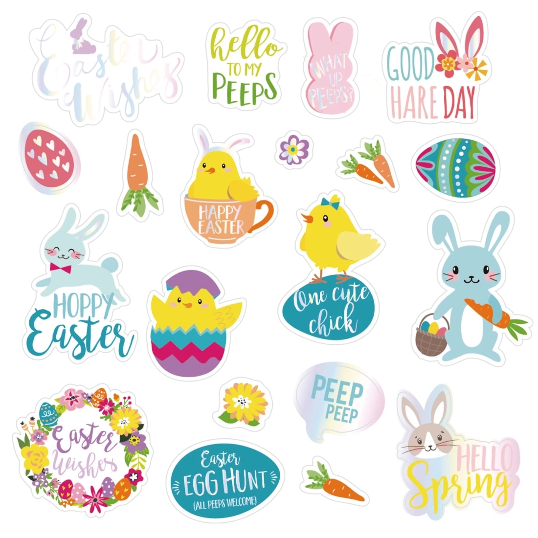 Uskrsne naljepnice / dekoracije TMM - Akcija u trgovini Gavranović