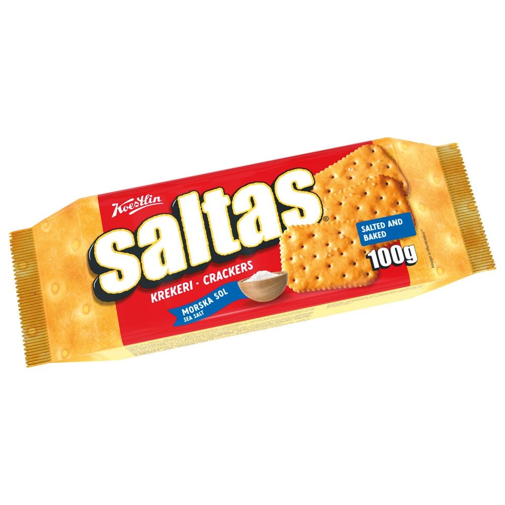Krekeri morska sol Saltas 100 g - Akcija u trgovini NTL