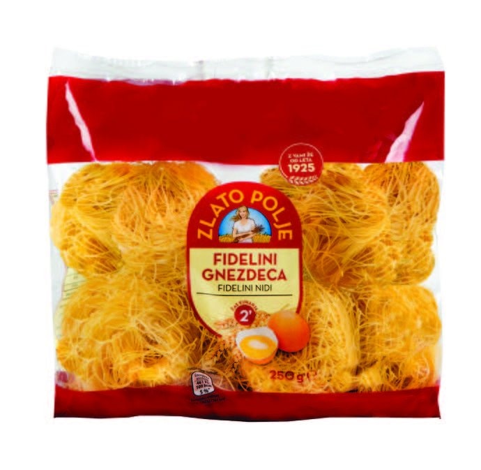 ZLATO POLJE Tjestenina Fidelini gnijezda 250 g - Akcija u trgovini Ultra