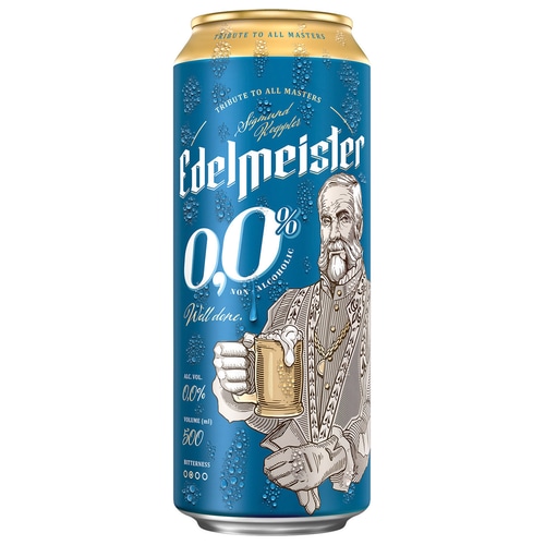 Edelmeister Bezalkoholno pivo 0,5 l - Akcija u trgovini Plodine