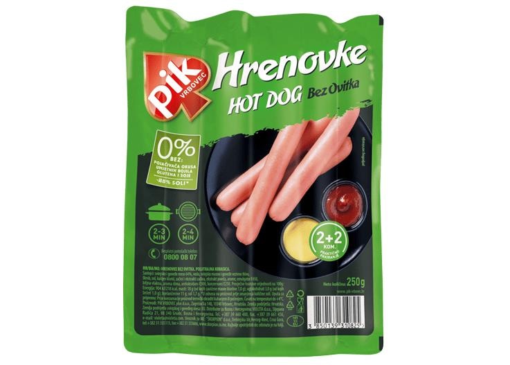 Hrenovke PIK - Akcija u trgovini KTC