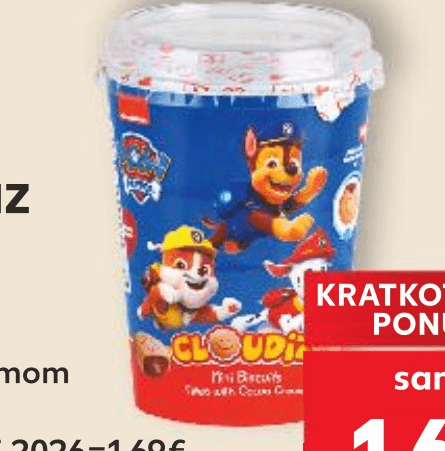 CLOUDIZ Keksi 125 g - Akcija u trgovini Kaufland