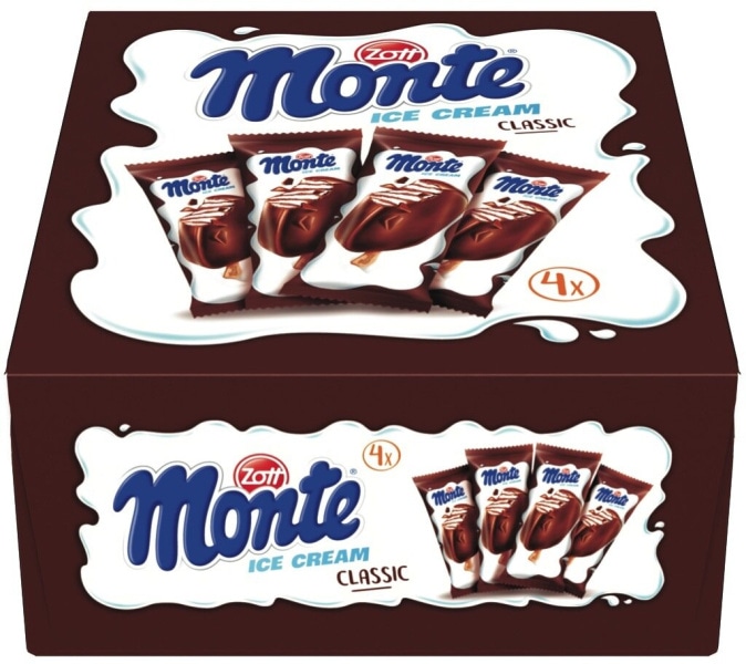 Monte Sladoled 4x85 ml - Akcija u trgovini Kaufland