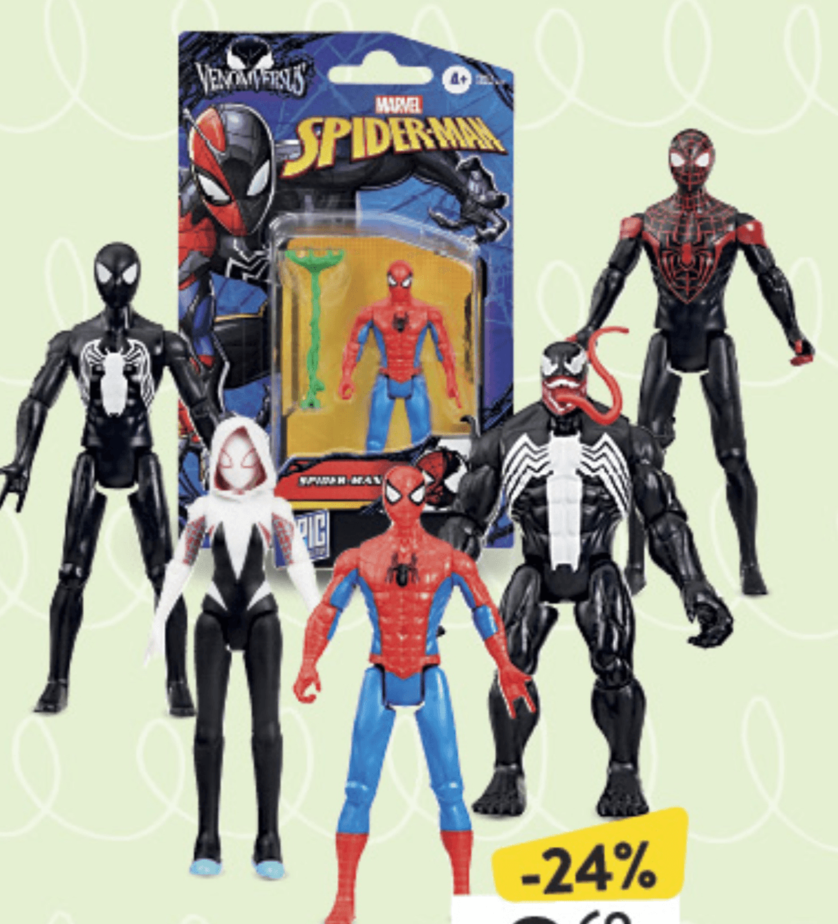 Figura Spiderman kom - Akcija u trgovini Konzum