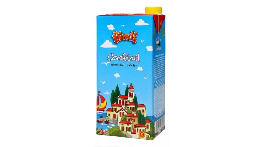 Voćni sok Vindi cocktail 2 l - Akcija u trgovini KTC