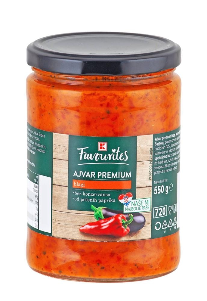 Favourites Ajvar premium 550 g - Akcija u trgovini Kaufland