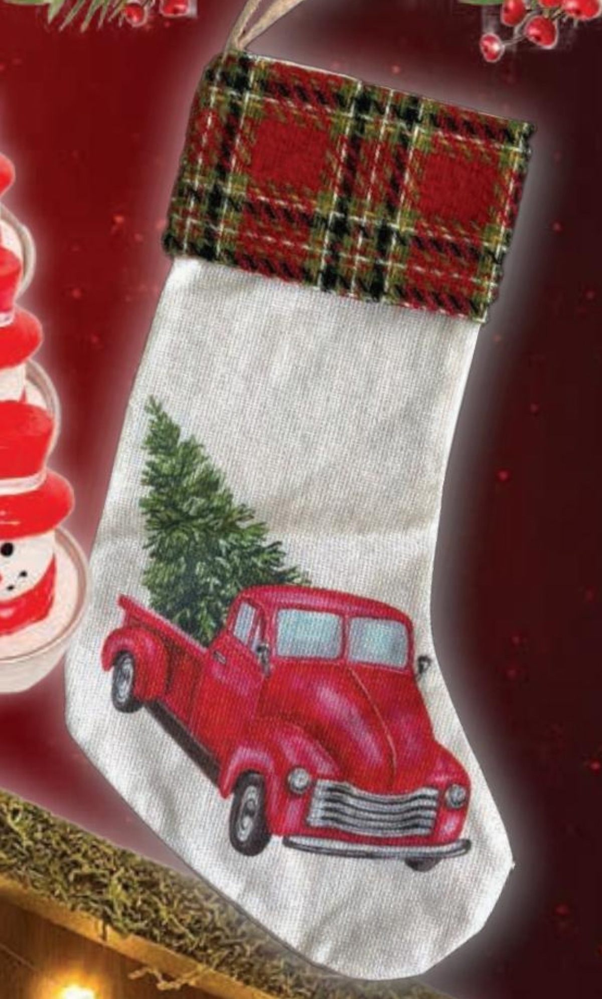 Božićna čarapa - Akcija u trgovini Studenac