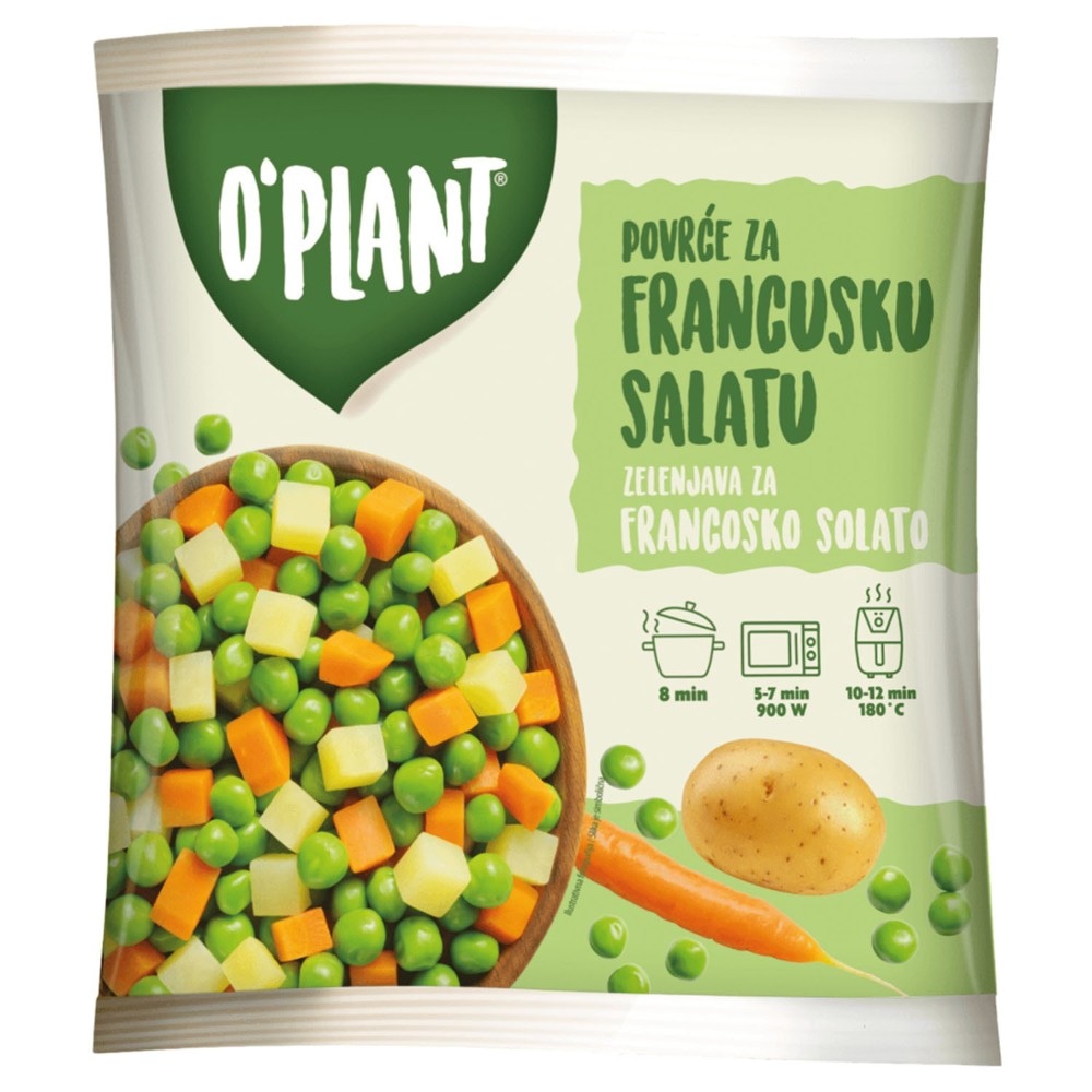 Zamrznuto povrće O' Plant 400 g Akcija u trgovini KTC