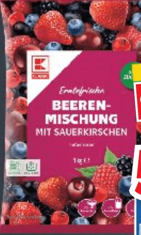 K Classic Beeren-Mischung 1000 g - Akcija u trgovini Kaufland