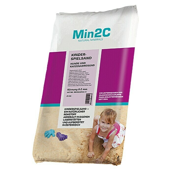 Pijesak za pješčanik 25 kg Min2C - Akcija u trgovini Spar