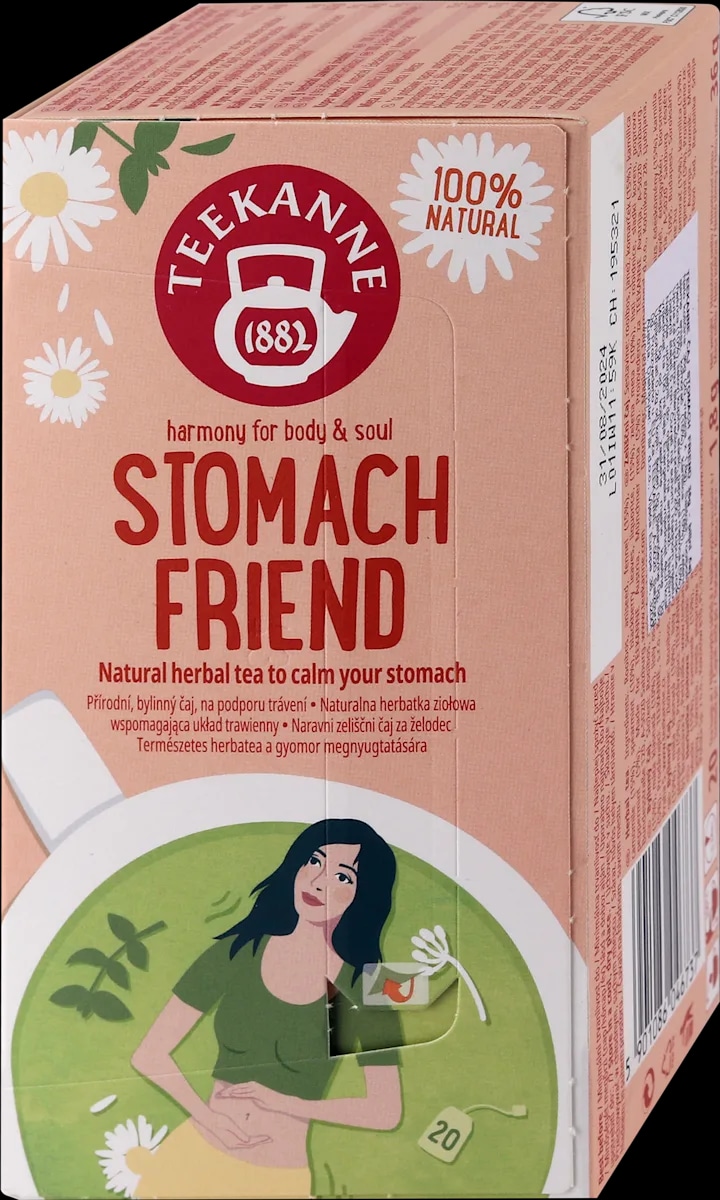 Čaj Teekanne Stomach friend 36 g - Akcija u trgovini Boso