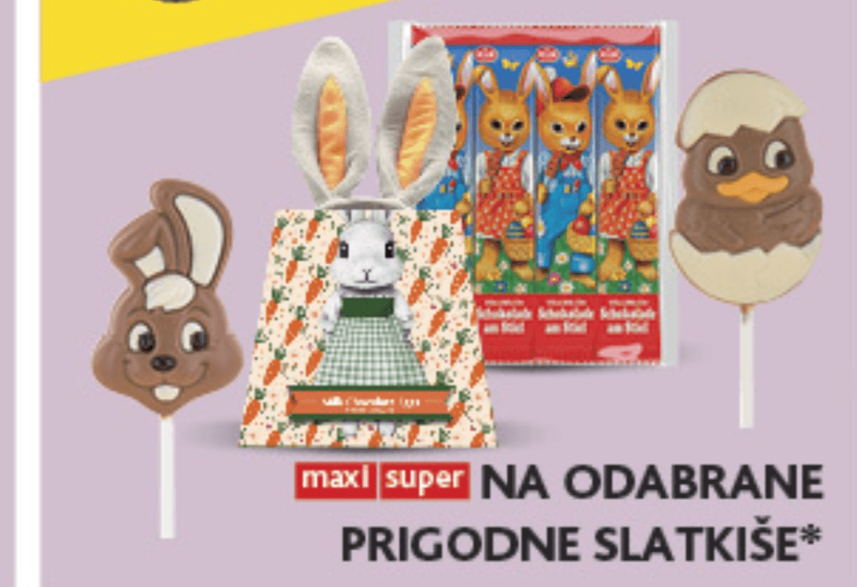 Odabrani prigodni slatkiši - Akcija u trgovini Konzum