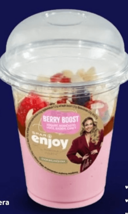 Jogurt Berry Boost 260 g SPAR enjoy - Akcija u trgovini Spar