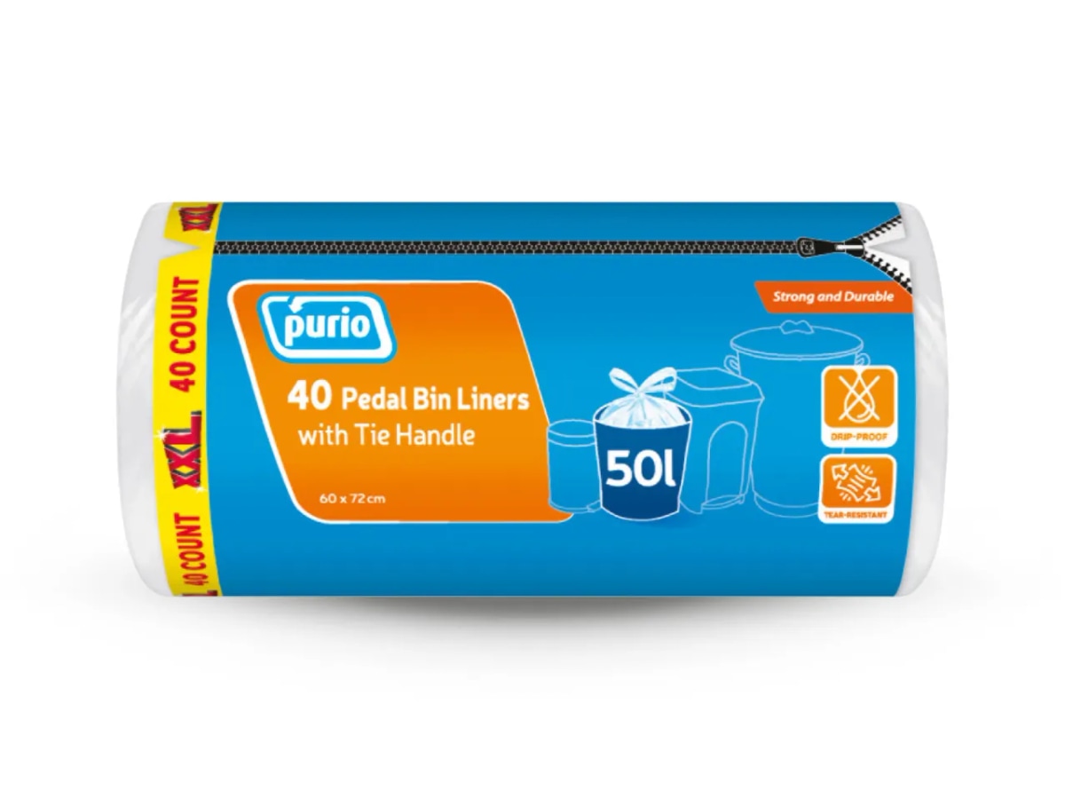 Purio Vreće za smeće 50 komada - Akcija u trgovini Lidl