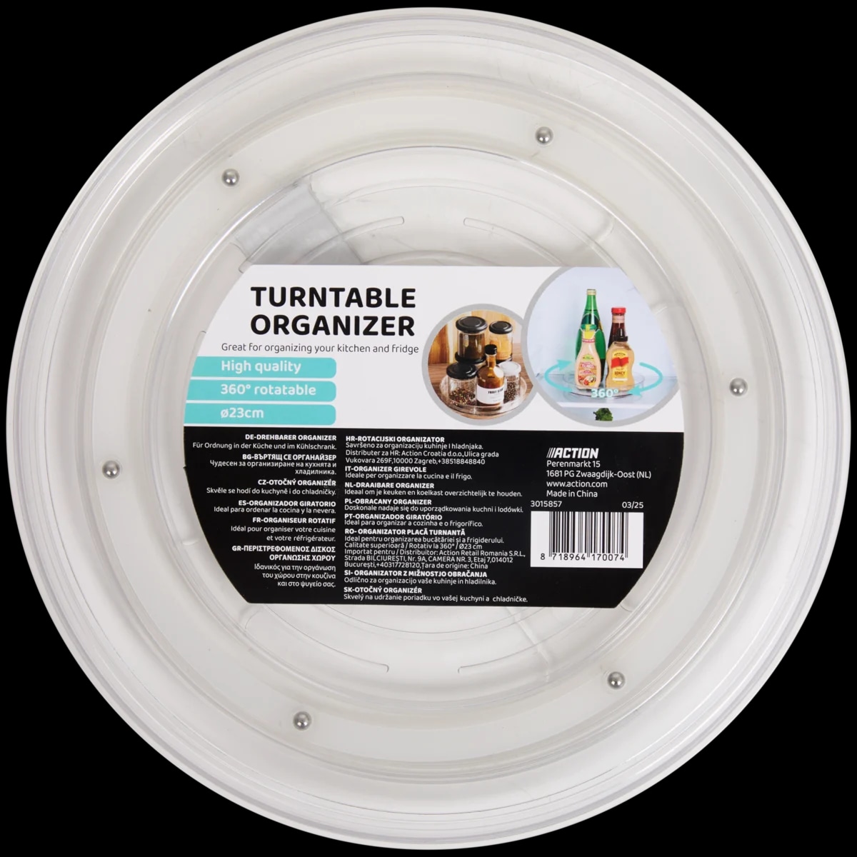 Okretni organizator Ø23 cm - Akcija u trgovini Action
