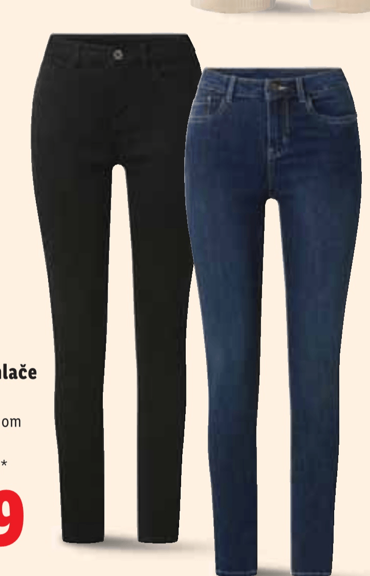 ESMARA Ženske traper hlače Komad - Akcija u trgovini Lidl